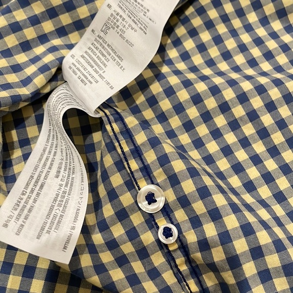 Abercrombie & Fitch Mens Small button down long sleeve shirt slim fit - Picture 6 of 6